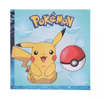 Pokemon Beverage Napkins